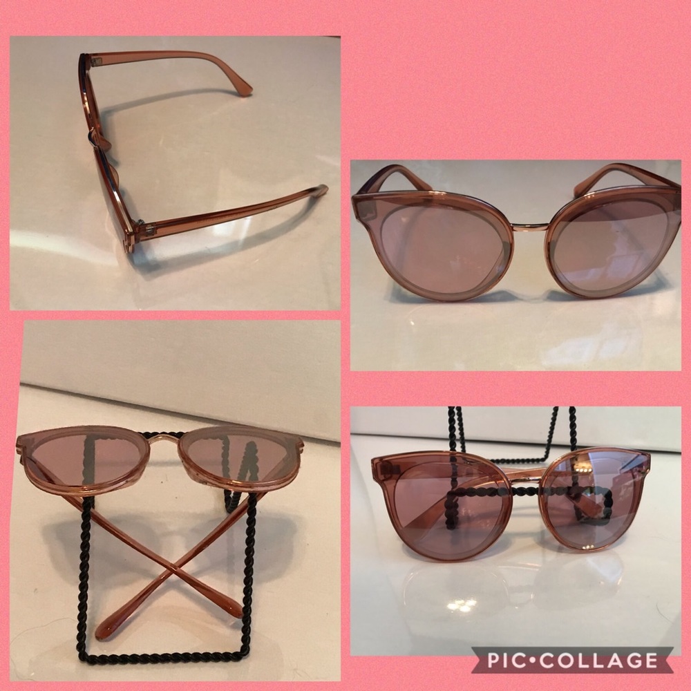 Pink Trendy Sunglasses